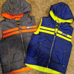 Boys Xtreme Hooded Vest Size 10/12